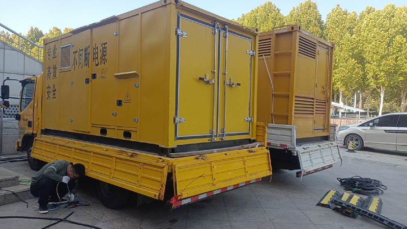 佛山柴油发电机组和UPS电源配合使用时的注意事项